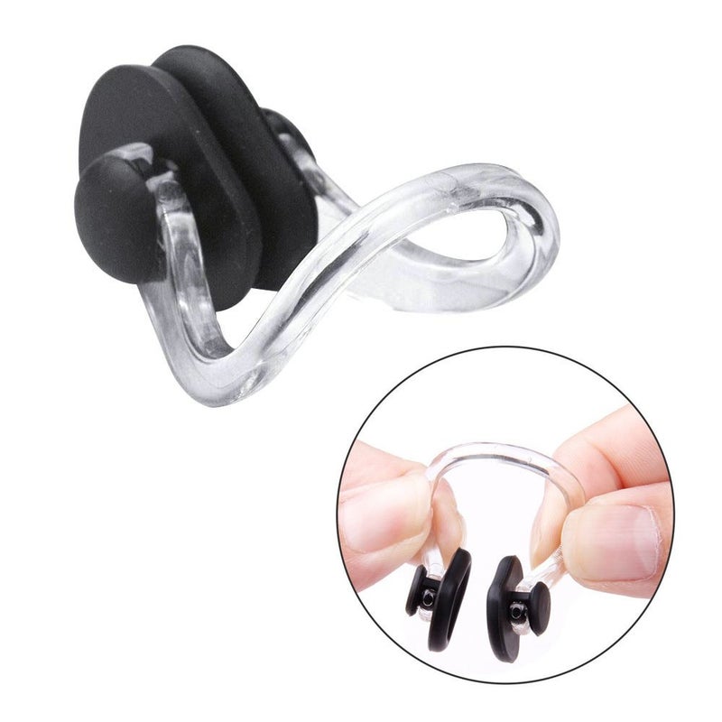 Linwnil 10Pcs Nose Clip for Swimming Nose Plugs for Kids and Adults Multi-Color - Image 2